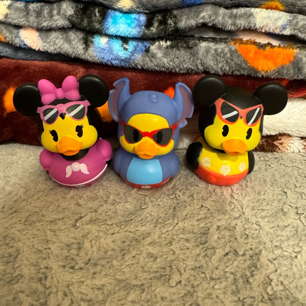 Minnie, Stitch, and Mickey Duck Set - Picture 1 of 2
